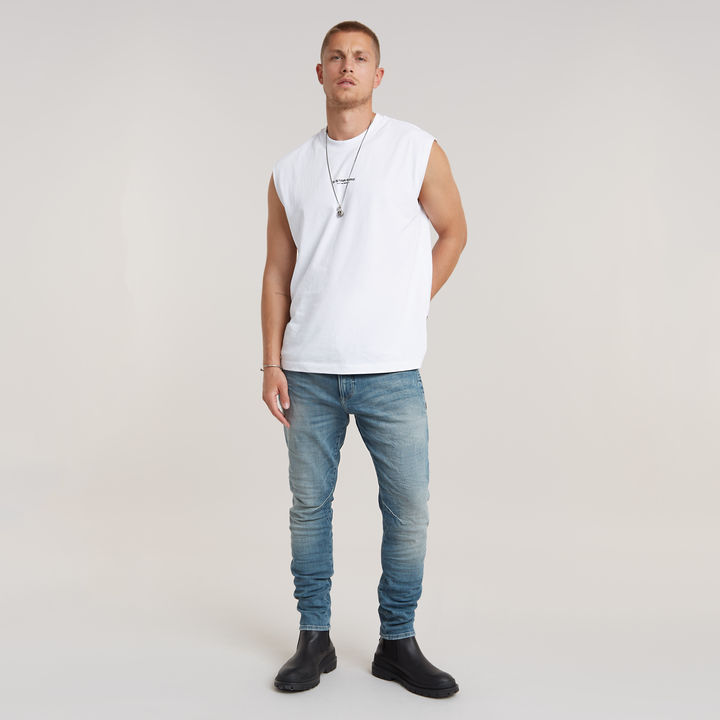 爆買い 英語 D-Staq 3D Slim Jeans | Light blue | G-STAR® NL パンツ