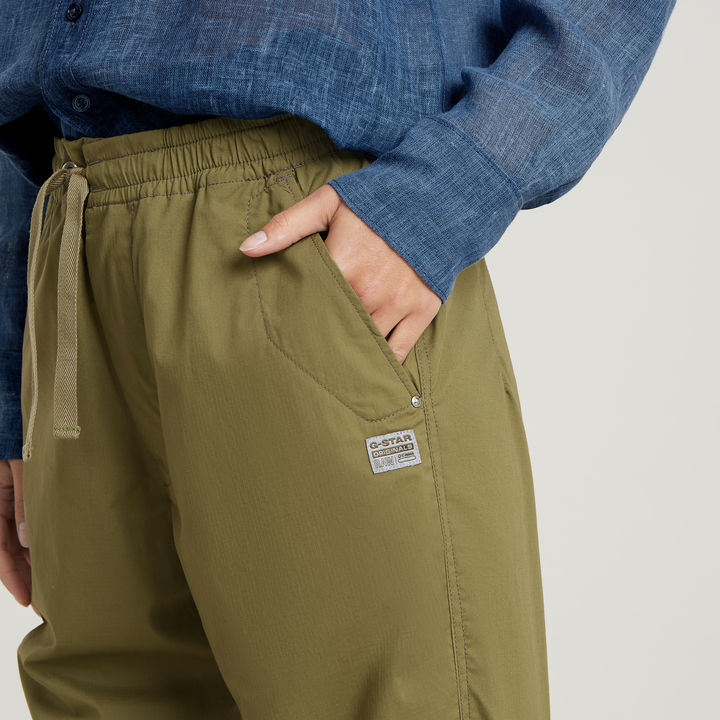 Women's utility cropped trousers on sale