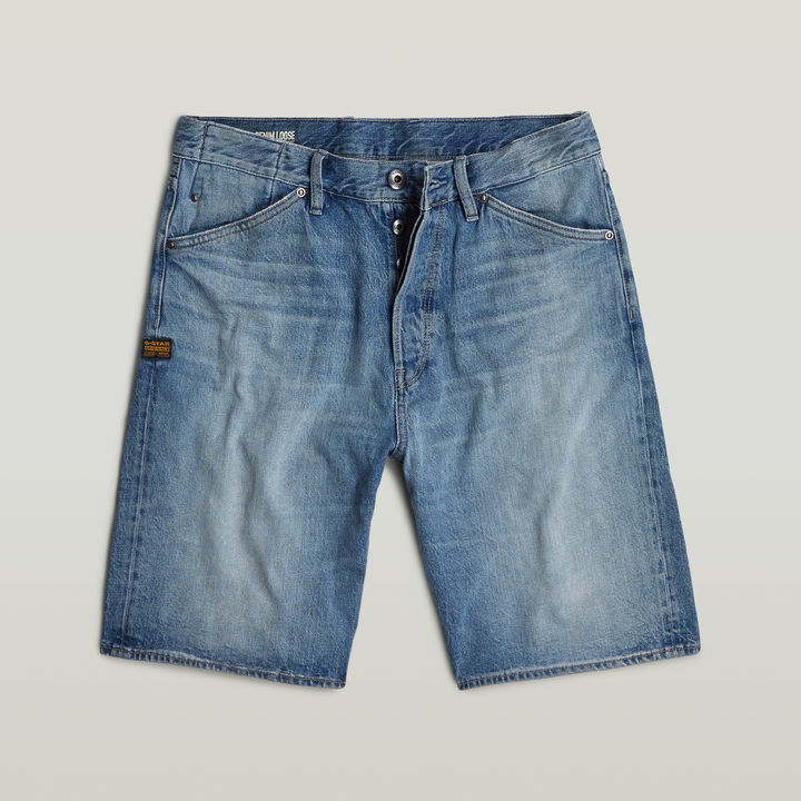 Denim Loose Shorts | Light blue | G-STAR® US