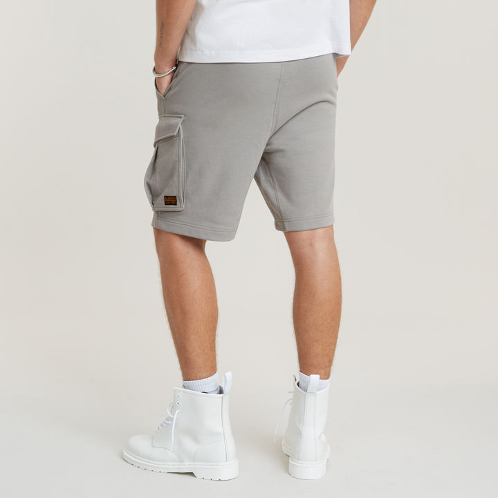 One Pocket Sweat Shorts Grey G STAR ZA
