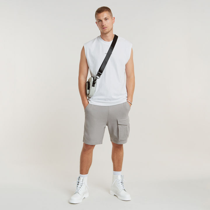 One Pocket Sweat Shorts Grey G STAR IE