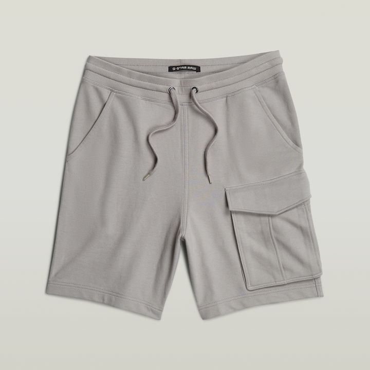 One Pocket Sweat Shorts Grey G STAR ZA