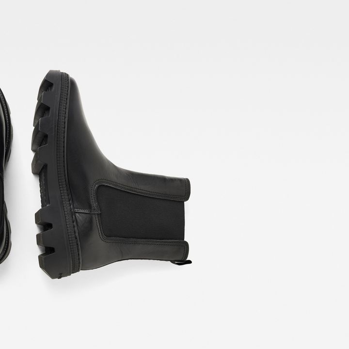Noxer Chelsea Leather Boots Black G STAR CA