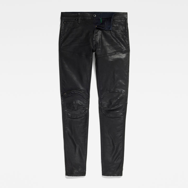 5620 3D Zip Knee Skinny Jeans