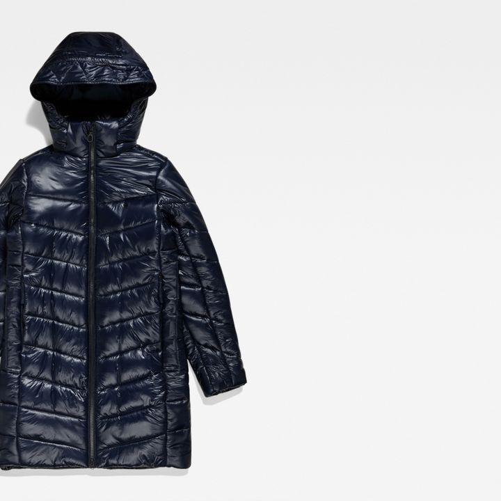Slim Hooded Long Coat