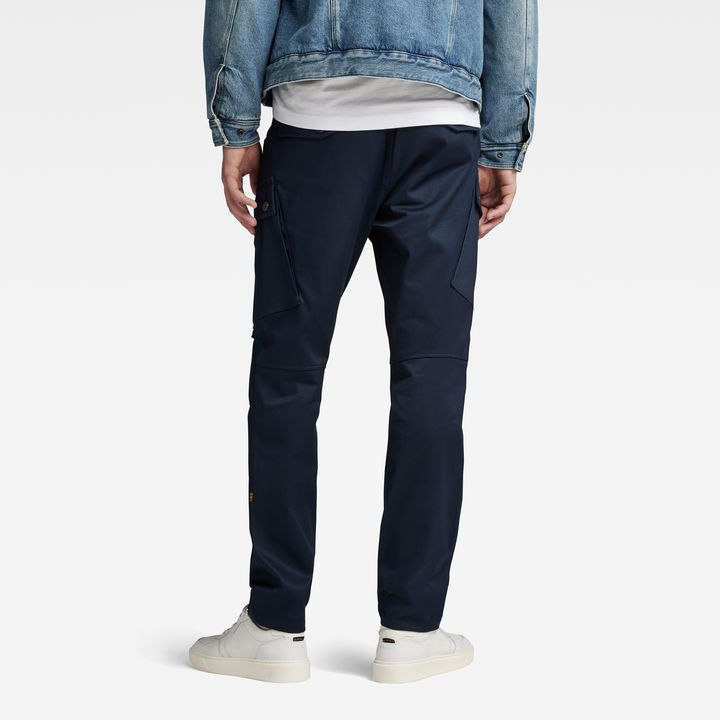 Zip Cargo Pants Regular Tapered | Dark blue | G-STAR® US