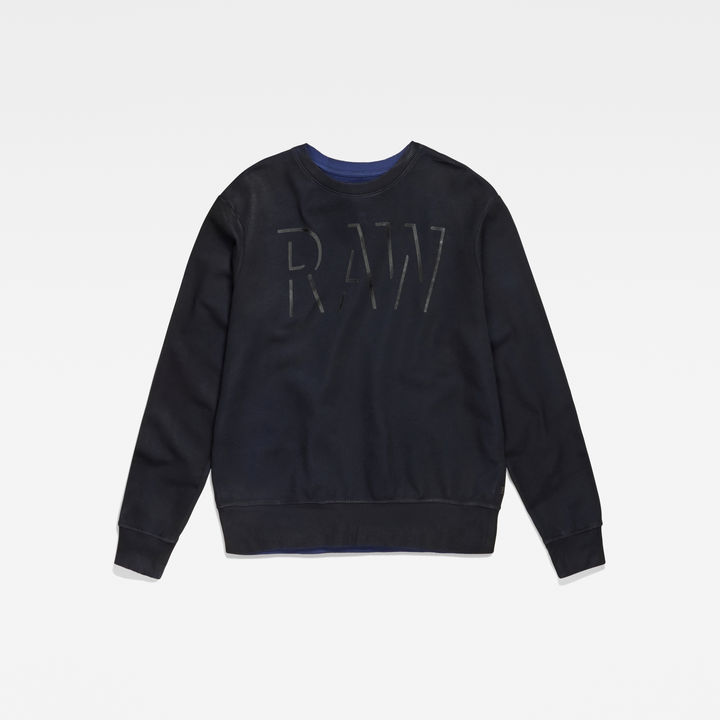 RAW Graphic Sweater Dark blue G STAR US