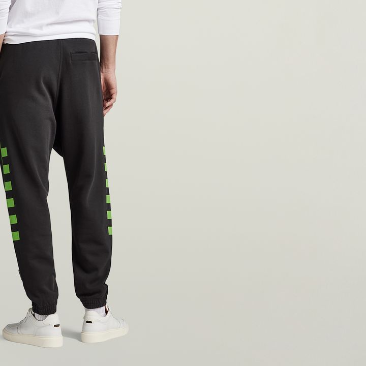 Moto Graphic Sweat Pants Black G STAR IE