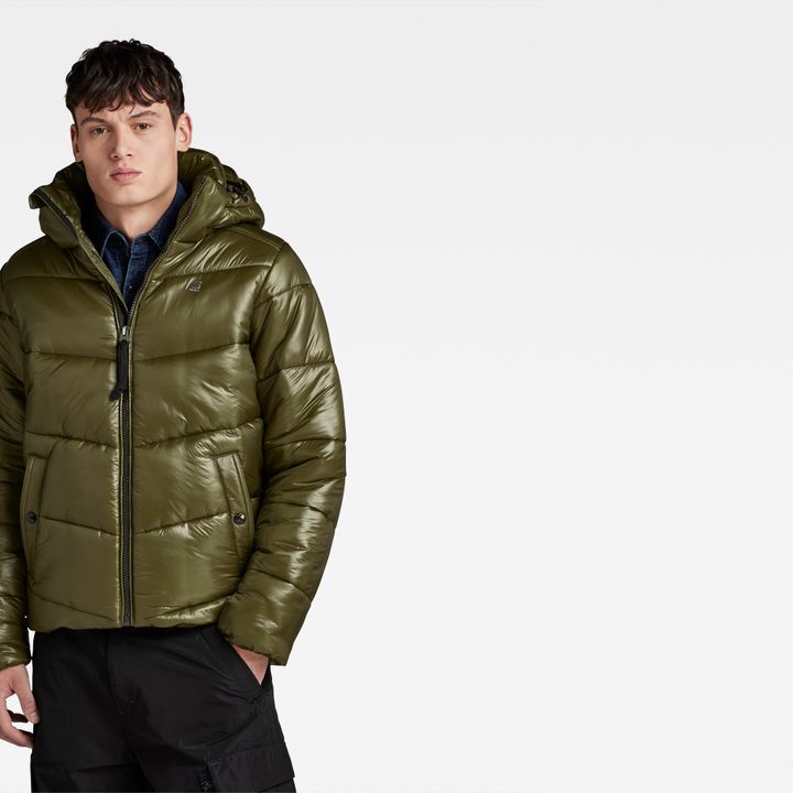 Doudoune Padded Hooded Vert G STAR FR
