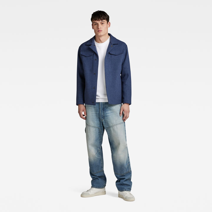 Chore Wool Jacket Medium blue G STAR CA