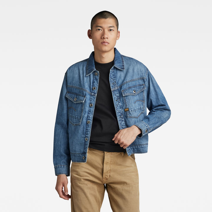 Blue g star jacket shop