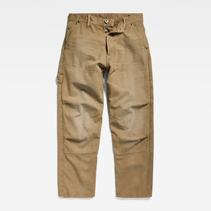 Dickies Men's FLEX Relaxed Fit Carpenter Jeans, Heritage Tinted Khaki, 32W  x 34L