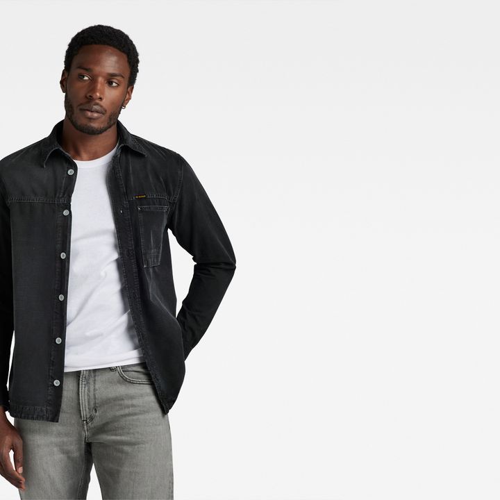 1 Pocket Regular Denim Shirt