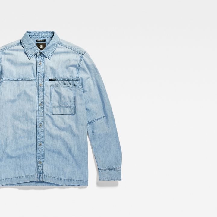 G star denim shirt mens clearance