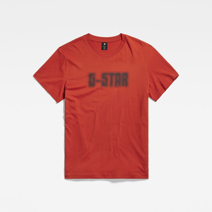 Dotted T Shirt Orange G STAR US