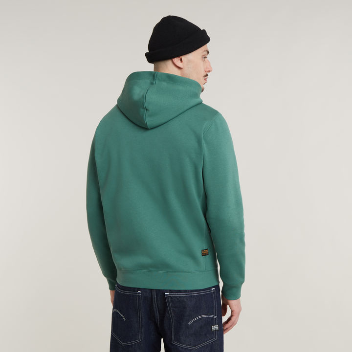 Green g star hoodie clearance