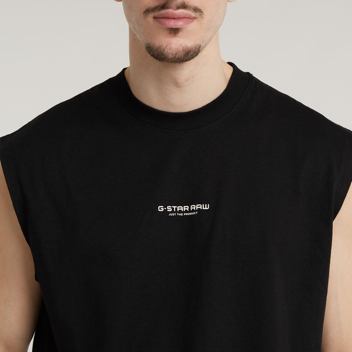 Sleeveless t shirt online on sale