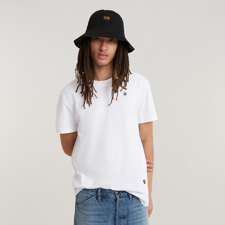 RAW Painted Back Graphic T Shirt White G STAR AU