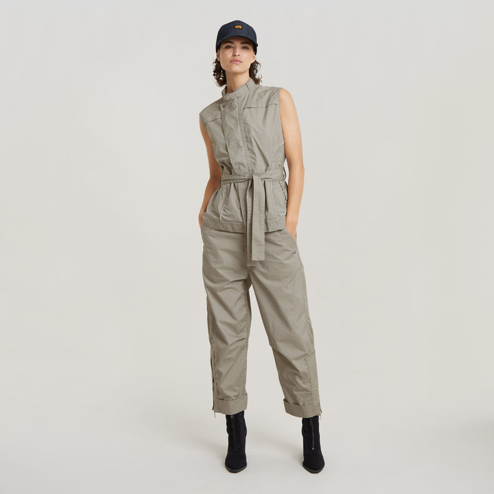 Utility Cropped Pants | Beige | G-STAR® BG