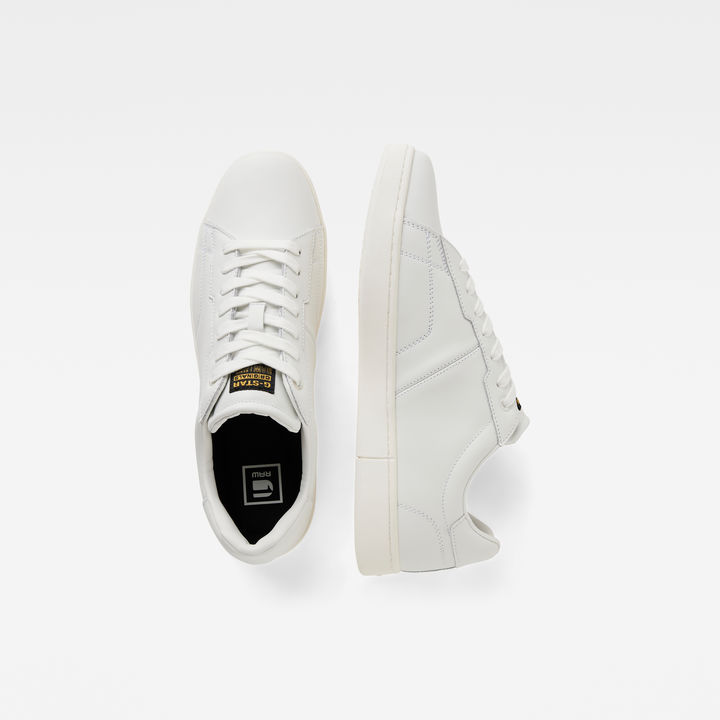 Cadet Leather Sneakers White G STAR AU