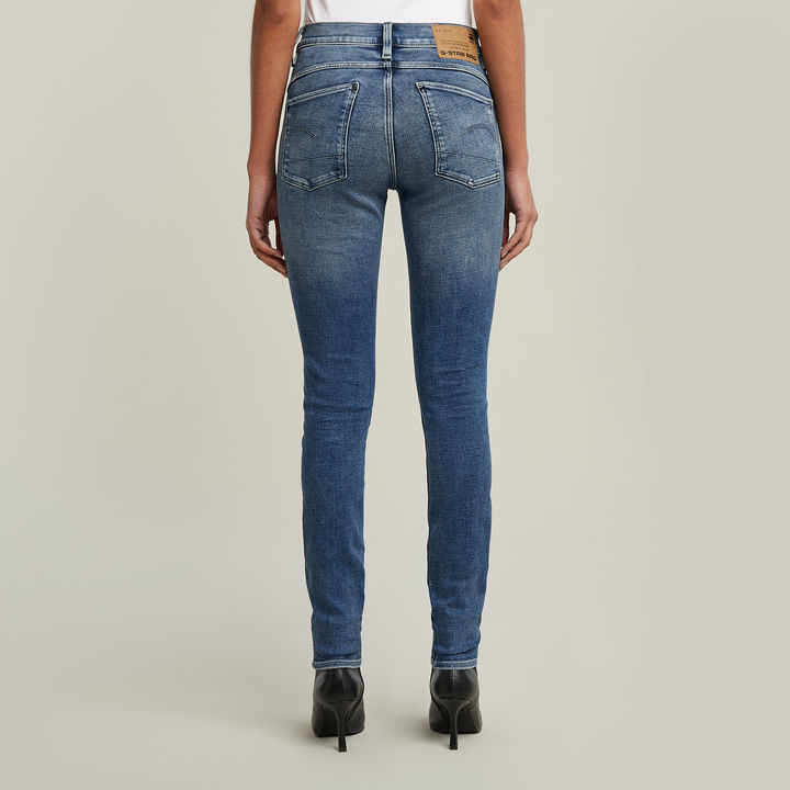 Lhana Skinny Jeans | Medium blue | G-STAR® US