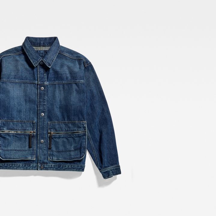 Utility Coach Jacket | Dark blue | G-STAR® GB