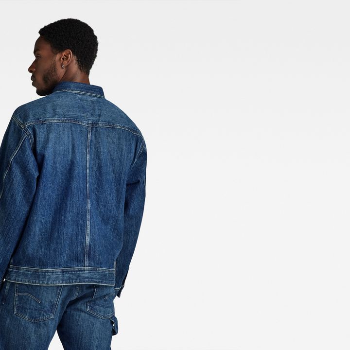 Oversized Denim Jacket Dark blue G STAR US