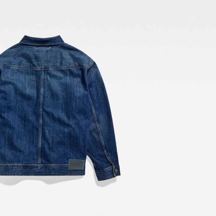 Oversized Denim Jacket | ダークブルー | G-STAR® JP