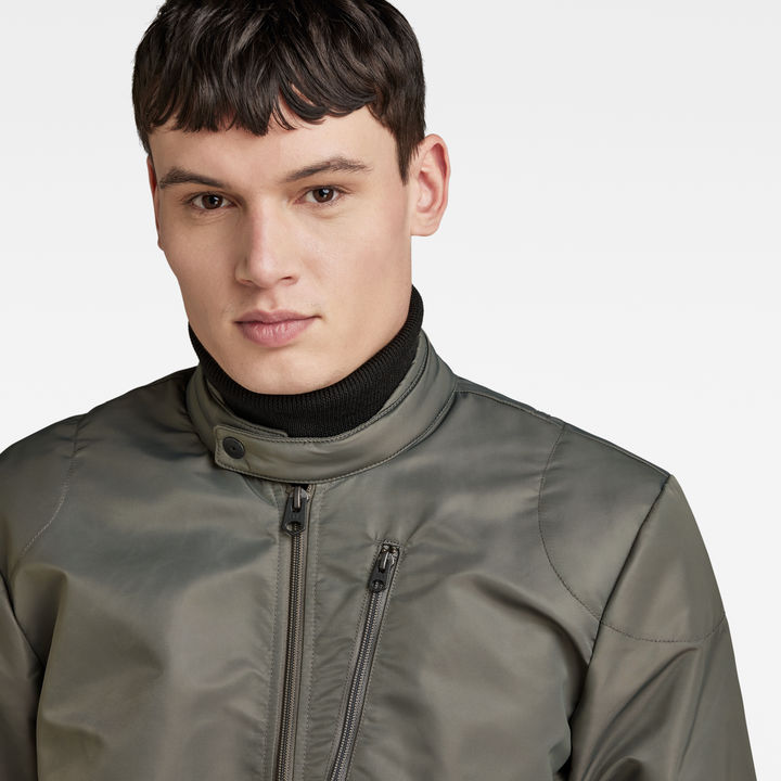 G star Biker Jacket Green S Man D24281 C143 1260 S