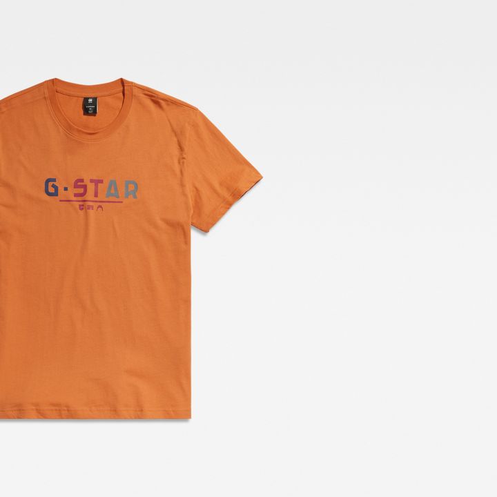 G star raw orange shirt discount