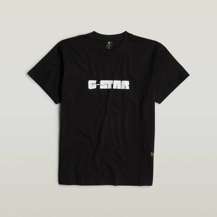 Unisex Graphic Script Loose T Shirt