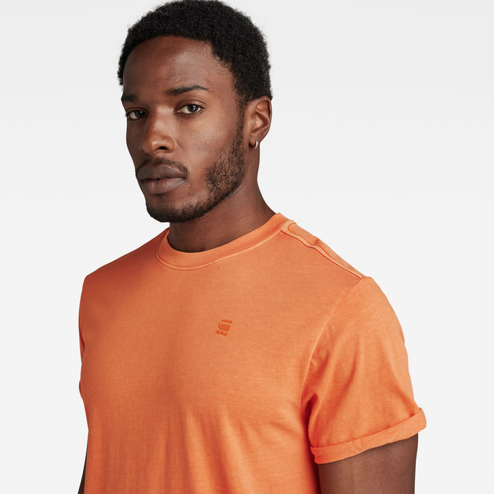 Orange t shirt full sleeve cheap