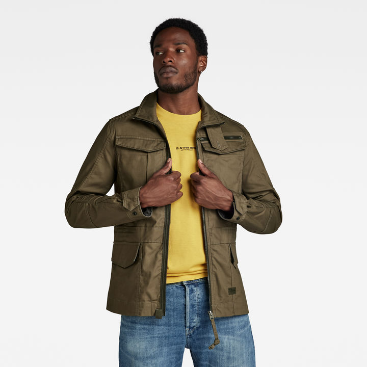 Rovic Slim Field Jacket Green G STAR AU