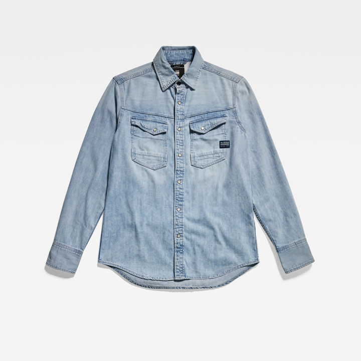 G star raw slim fit shirt best sale