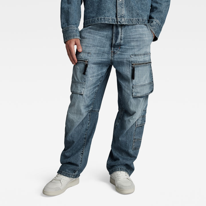 Multi Pocket Cargo Relaxed Jeans Medium blue G STAR AU