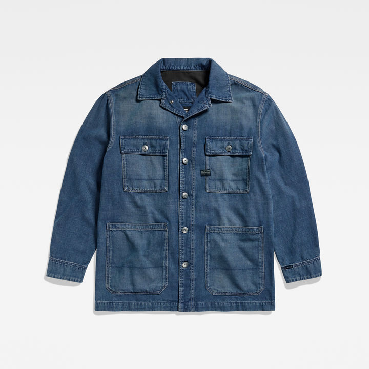 Blue g star jacket cheap