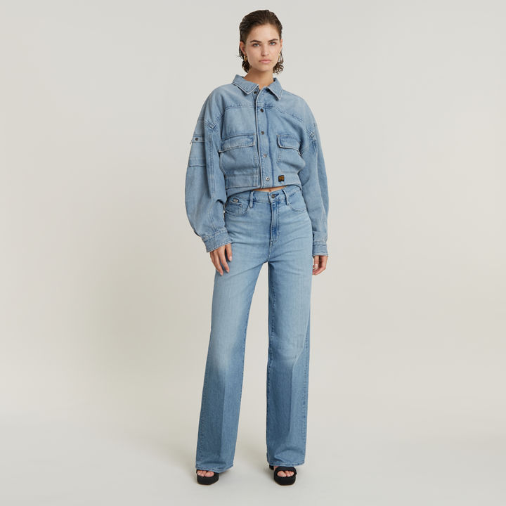 Deck 2.0 High Loose Jeans | Light blue | G-STAR® US