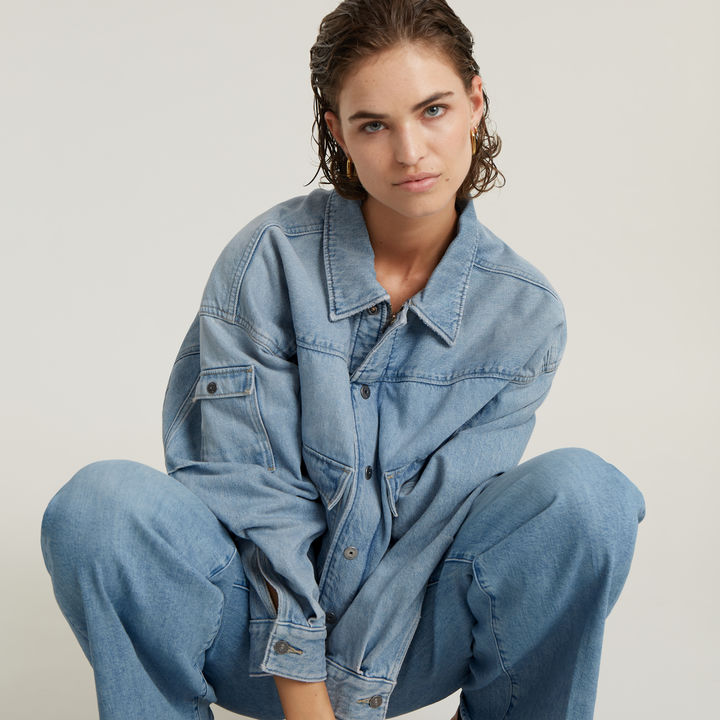 Deck 2.0 High Loose Jeans | Light blue | G-STAR® US