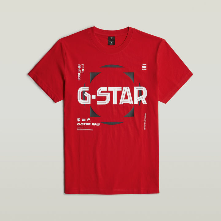 Black and red g star shirt on sale