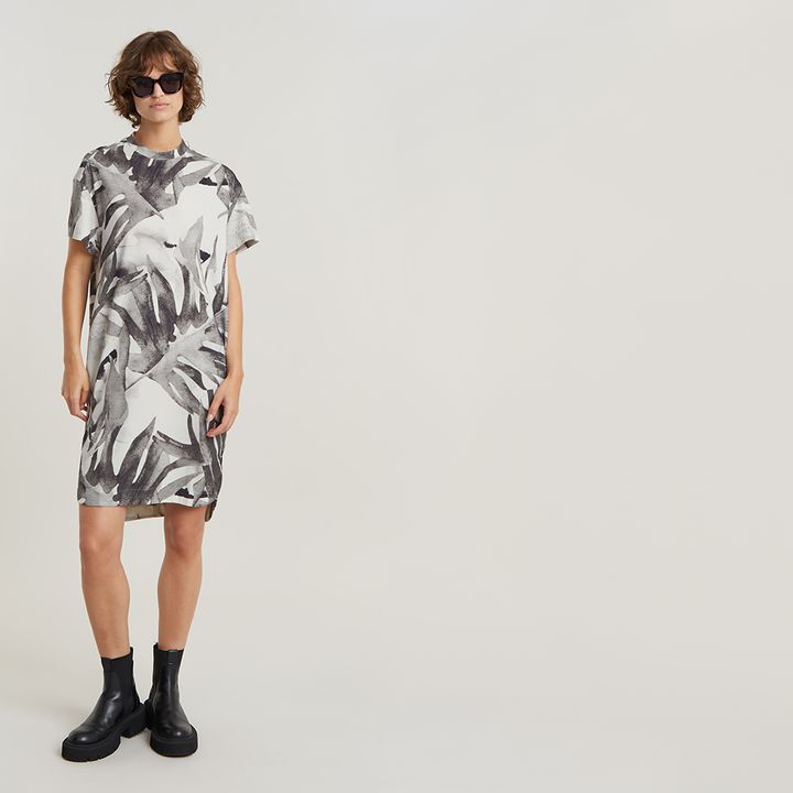 Loose tee shirt dress top
