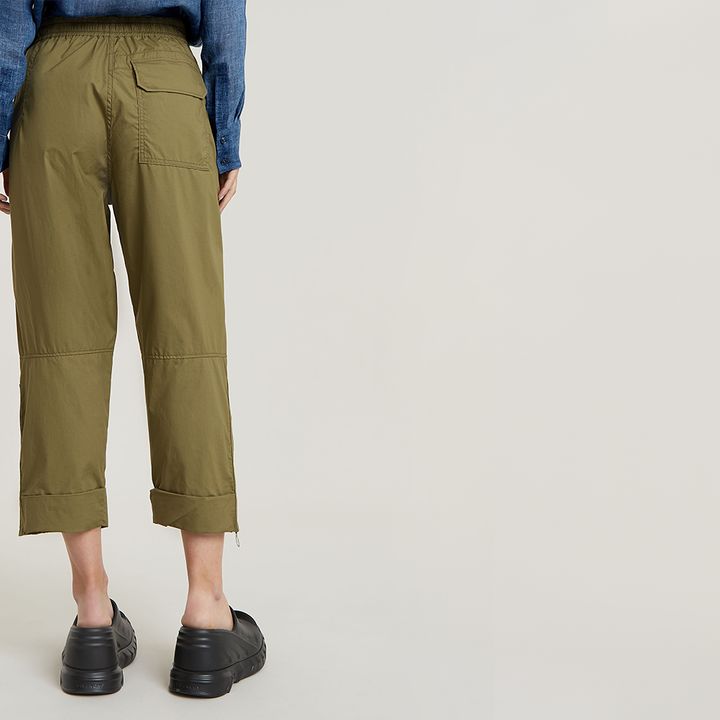 Utility Cropped Pants | Green | G-STAR® BG