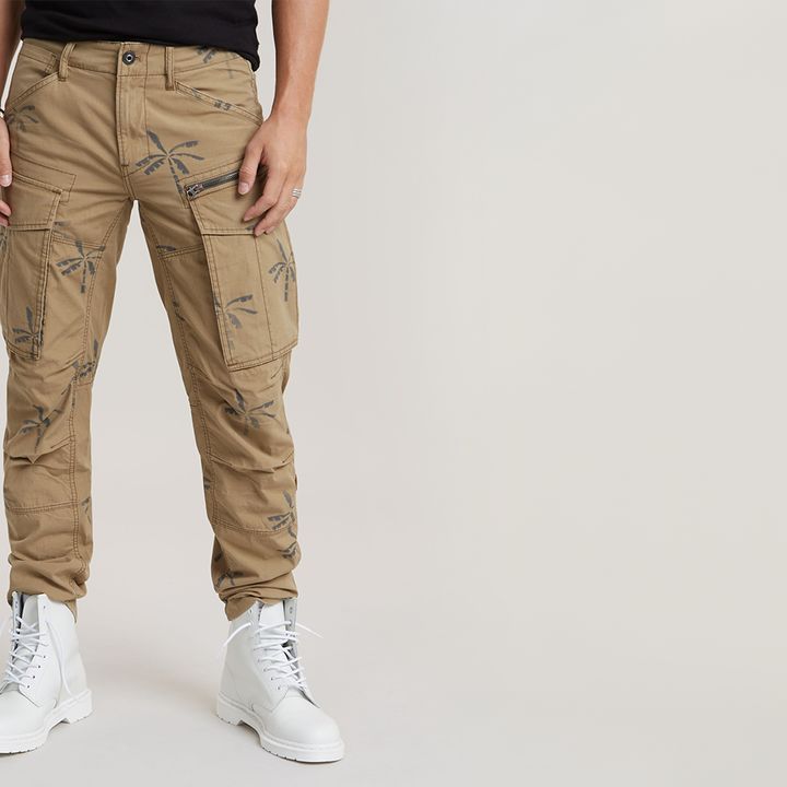 Rovic Zip 3D Regular Tapered Pants