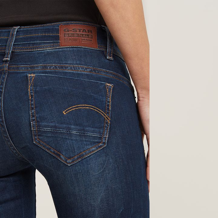 Midge Straight Jeans Dark blue G STAR CA