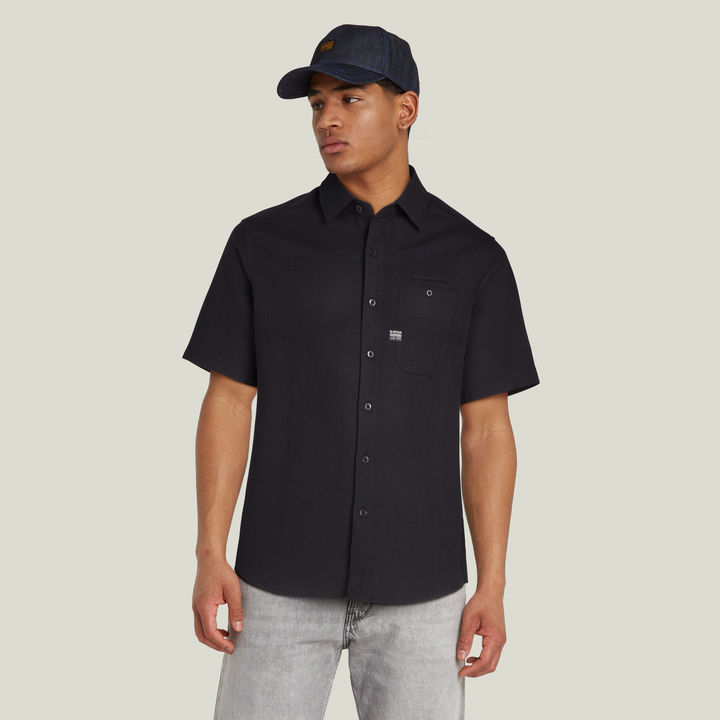 Bristum 1 Pocket Slim Shirt Black G STAR CA