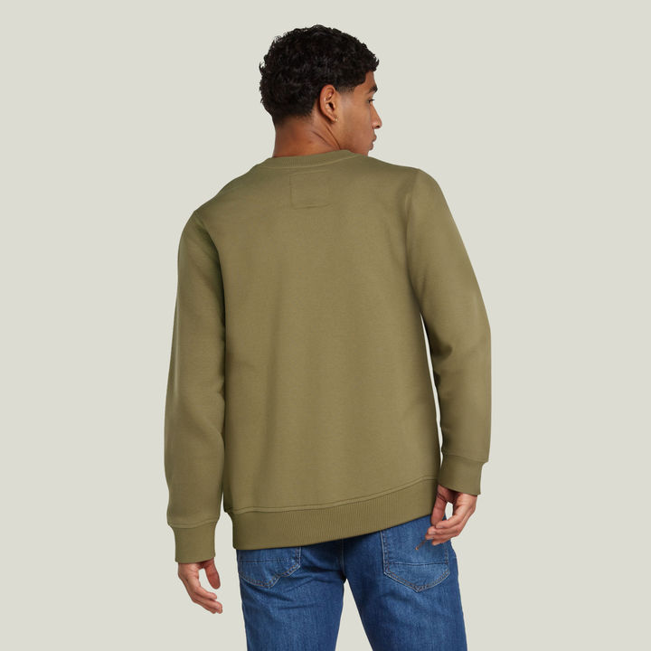 G sport puff sleeve sweatshirt top