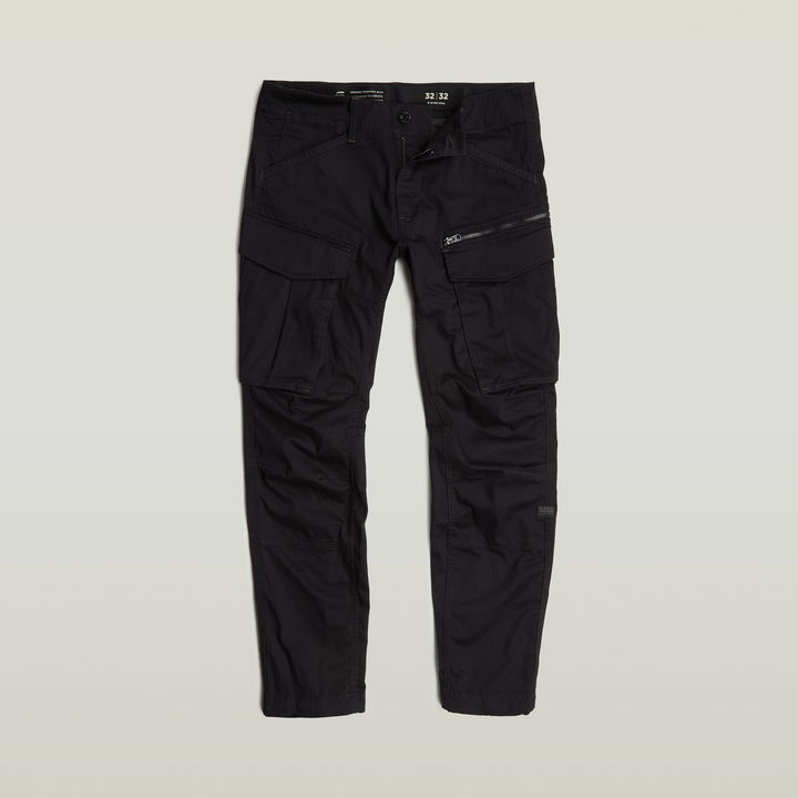 Rovic Zip 3D Regular Tapered Pants Black G STAR AU