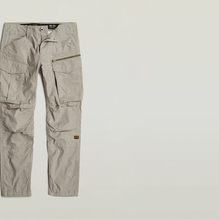 Rovic Zip 3D Regular Tapered Pants | Beige | G-STAR® US