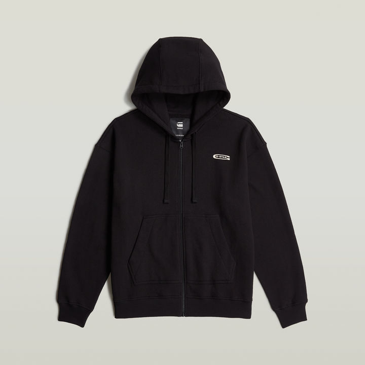 G star raw black hoodie discount