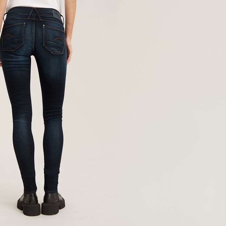 Jean Lynn Skinny Bleu fonce G STAR FR