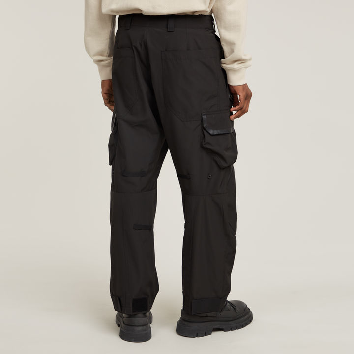 3D Relaxed Knee Cargo Pants | ブラック | G-STAR® JP